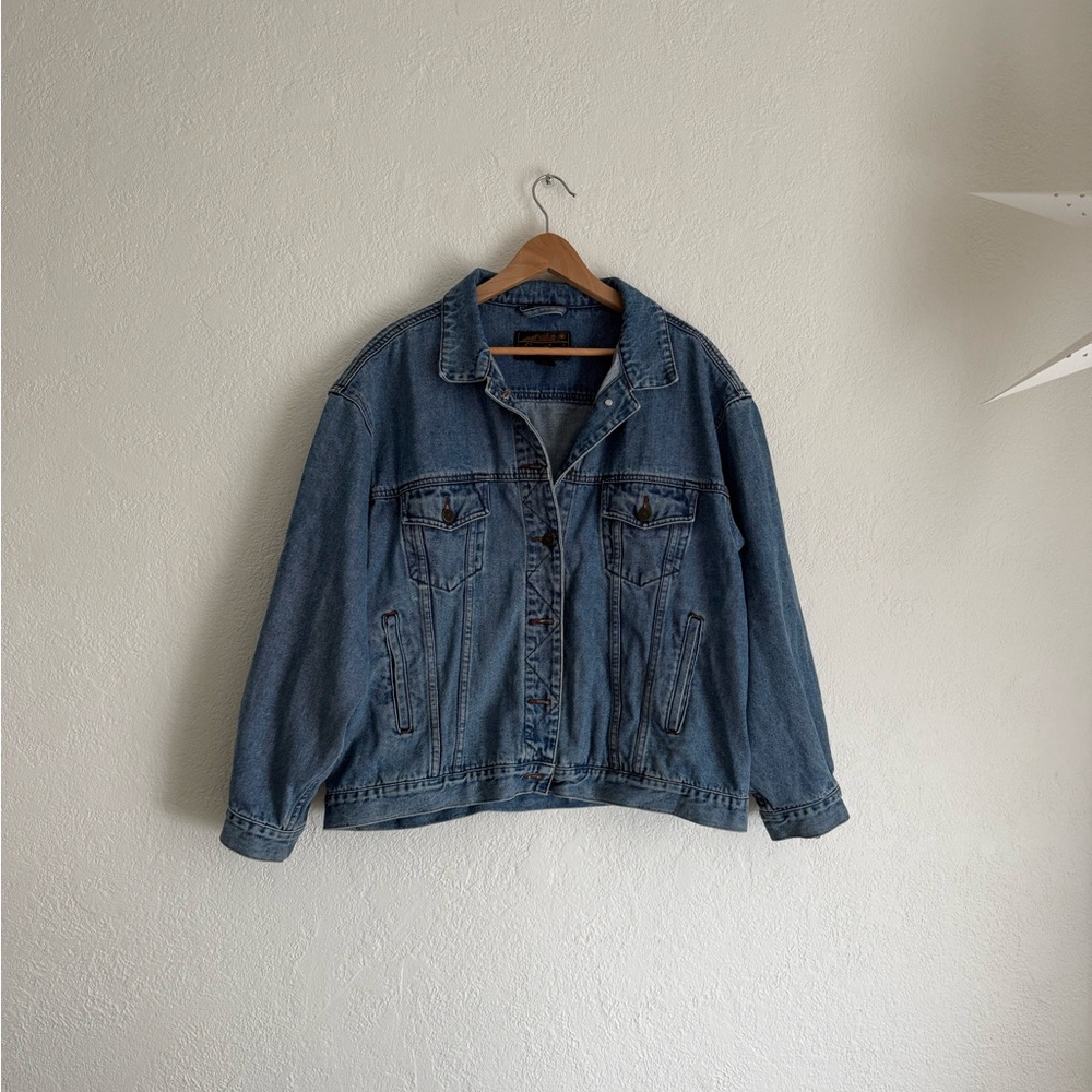 Eddie Bauer Classic Blue Denim Jacket